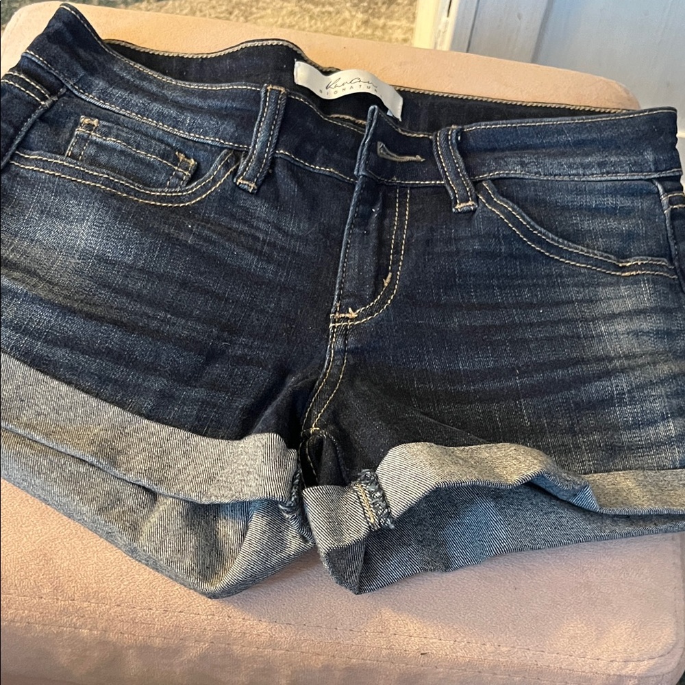 Signature Indigo Jean Shorts